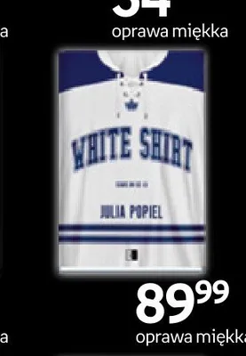 Książka White Shirt Julia Popiel promocja w Empik