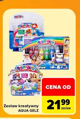 Zestaw kreatywny Aqua Gelz promocja w Carrefour