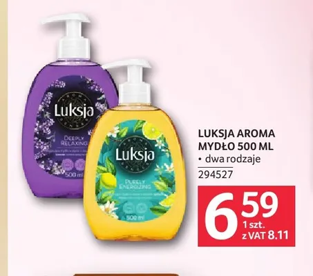Mydło Luksja Aroma promocja w Selgros