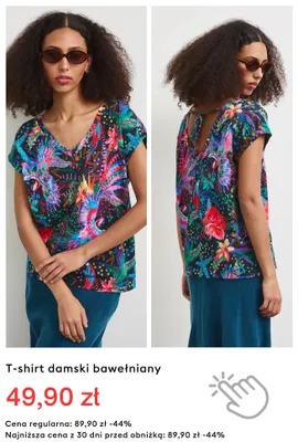 T-shirt damski bawełniany promocja w Medicine