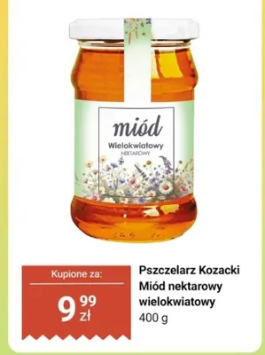 Miód nektarowy wielokwiatowy promocja w Dino