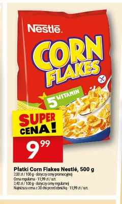 Płatki Corn Flakes Nestlé promocja w Twój Market