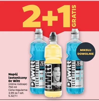 Napój izotoniczny Dr Witt promocja w Netto
