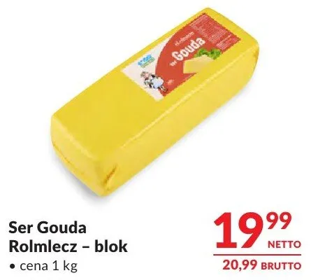 Ser Gouda Rolmlecz blok promocja w Makro