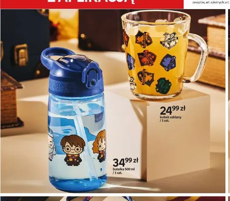 Kubek szklany Harry Potter promocja w Empik
