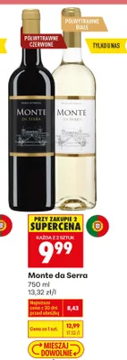 Wino czerwone promocja w Biedronka