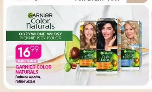 Farba do włosów Garnier Color Naturals promocja w Drogerie Koliber