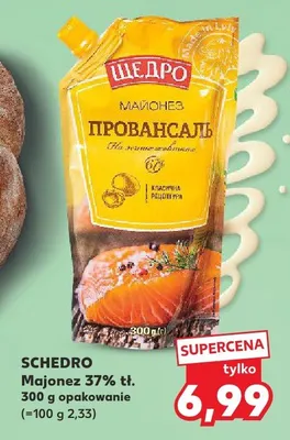 Majonez Prowansalski 67% tł. promocja w Kaufland