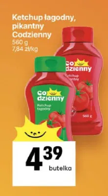 Ketchup pikantny Codzienny promocja w Delikatesy Centrum