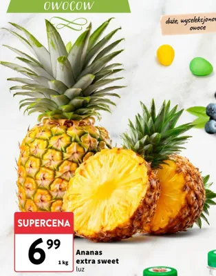 Ananas extra sweet promocja w Intermarche