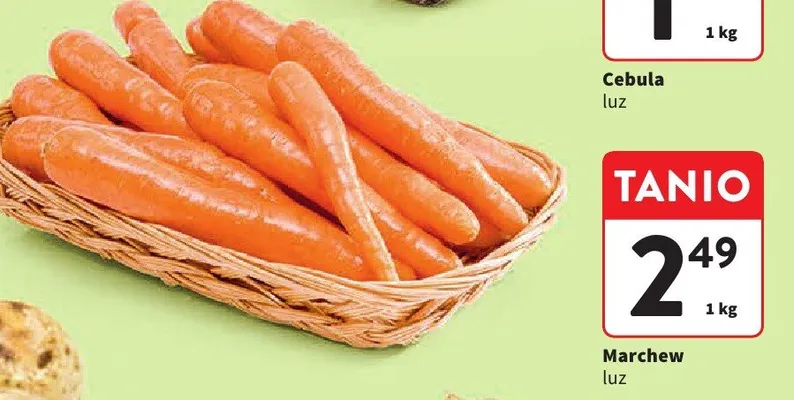 Marchew luz promocja w Intermarche