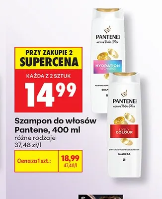 Szampon do włosów Pantene promocja w Biedronka