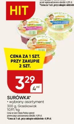 Surówka wybrany asortyment promocja w Chata Polska