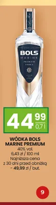 Wódka Bols Marine Premium promocja w Twój Market