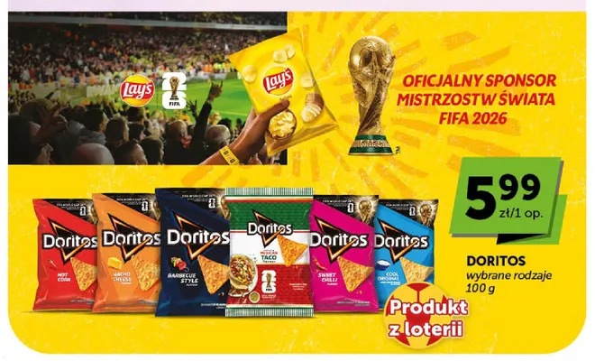 Nachosy Doritos Cool Original promocja w Euro Sklep