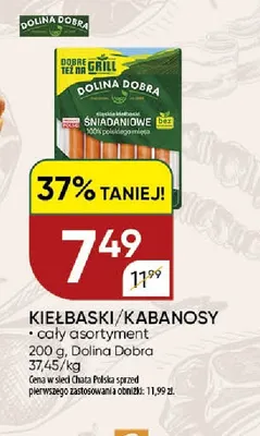 Kiełbaski Dolina Dobra promocja w Chata Polska