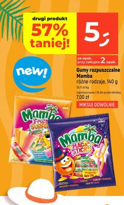 Gumy rozpuszczalne różne rodzaje promocja w Dealz