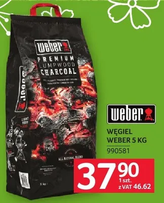 Węgiel WEBER 5 kg promocja w Selgros