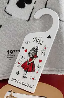 Zawieszka na drzwi Alicja promocja w Empik