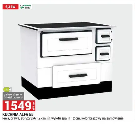 Kuchnia Alfa 55 promocja w Merkury Market