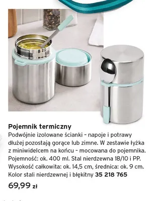 Pojemnik termiczny Tchibo promocja w Tchibo