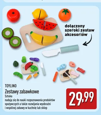 Zestawy zabawkowe Toylino promocja w Aldi