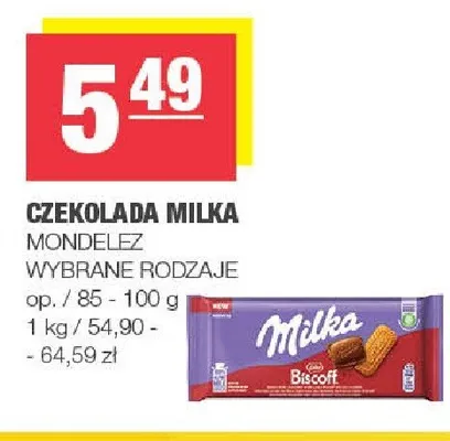Czekolada Milka promocja w SPAR
