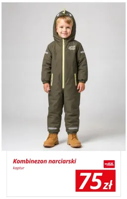 Kombinezon narciarski z kapturem promocja w KiK