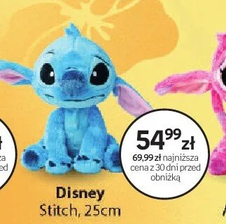 Pluszak Disney Stitch 25cm promocja w Dzień Dziecka