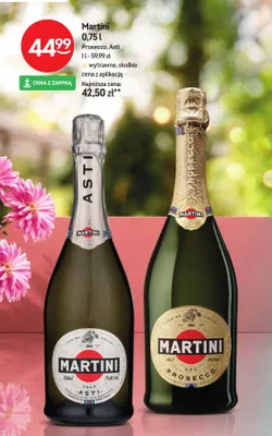 Wino musujące Martini Prosecco promocja w Żabka