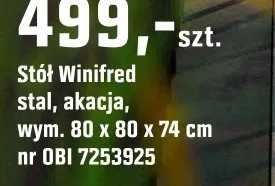 Stół Winifred promocja w OBI