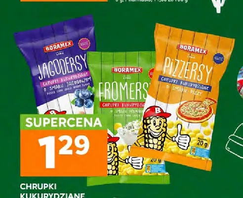 Chrupki kukurydziane Jagodersy Boramex promocja w Stokrotka