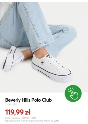 Trampki Beverly Hills Polo Club promocja w eobuwie.pl