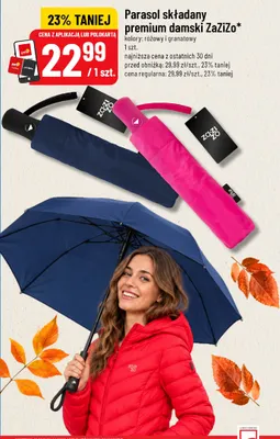 Parasol składany premium damski ZaZiZo promocja w POLOmarket