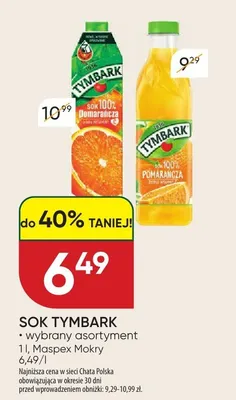 Sok promocja w Chata Polska