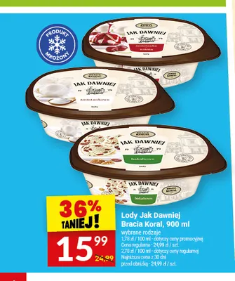 Lody Jak Dawniej Bracia Koral promocja w Twój Market