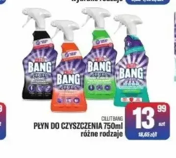 Płyn do czyszczenia Cillit Bang 750ml promocja w Tomi Markt