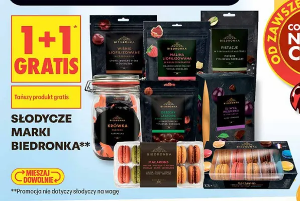 Słodycze marki Biedronka promocja w Biedronka