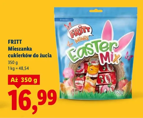Mieszanka cukierków do żucia promocja w Lidl
