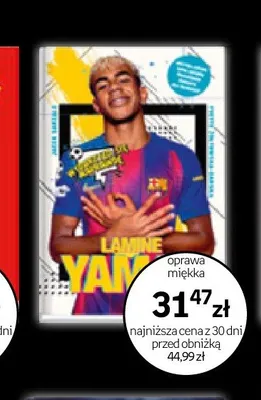 Książka Lamine Yamal oprawa miękka promocja w Empik