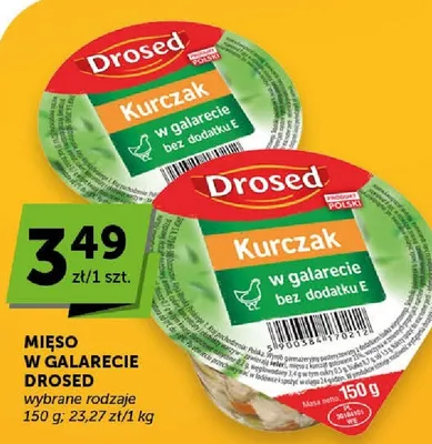 Kurczak w galarecie bez dodatku E promocja w ABC