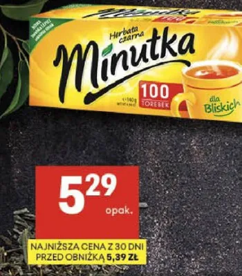 Herbatka ekspresowa promocja w Delikatesy Centrum