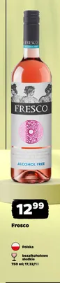 Wino bezalkoholowe Fresco promocja w Netto