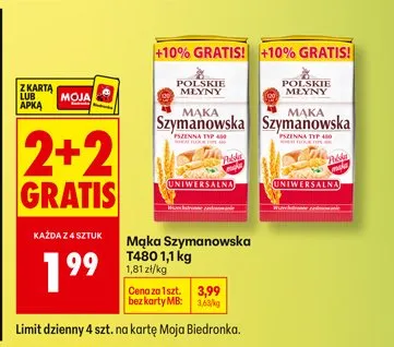 Mąka Szymanowska promocja w Biedronka
