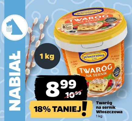 Twaróg na sernik promocja w Netto