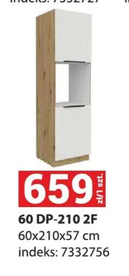 Szafka kuchenna Aria 60 DP-210 2F promocja w Merkury Market