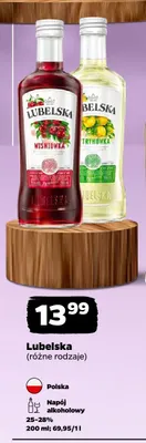 Napój alkoholowy Lubelska Wiśniówka promocja w Netto