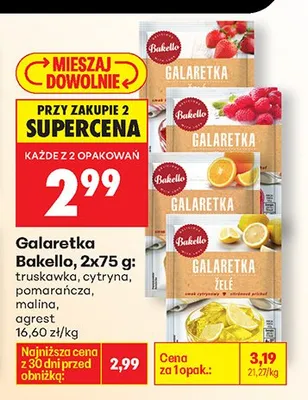 Galaretka truskawkowa promocja w Biedronka