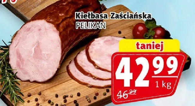 Kiełbasa Zaściańska promocja w Prim Market