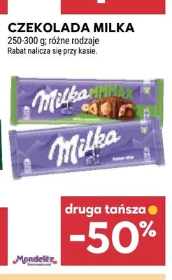 Czekolada MILKA promocja w Stokrotka